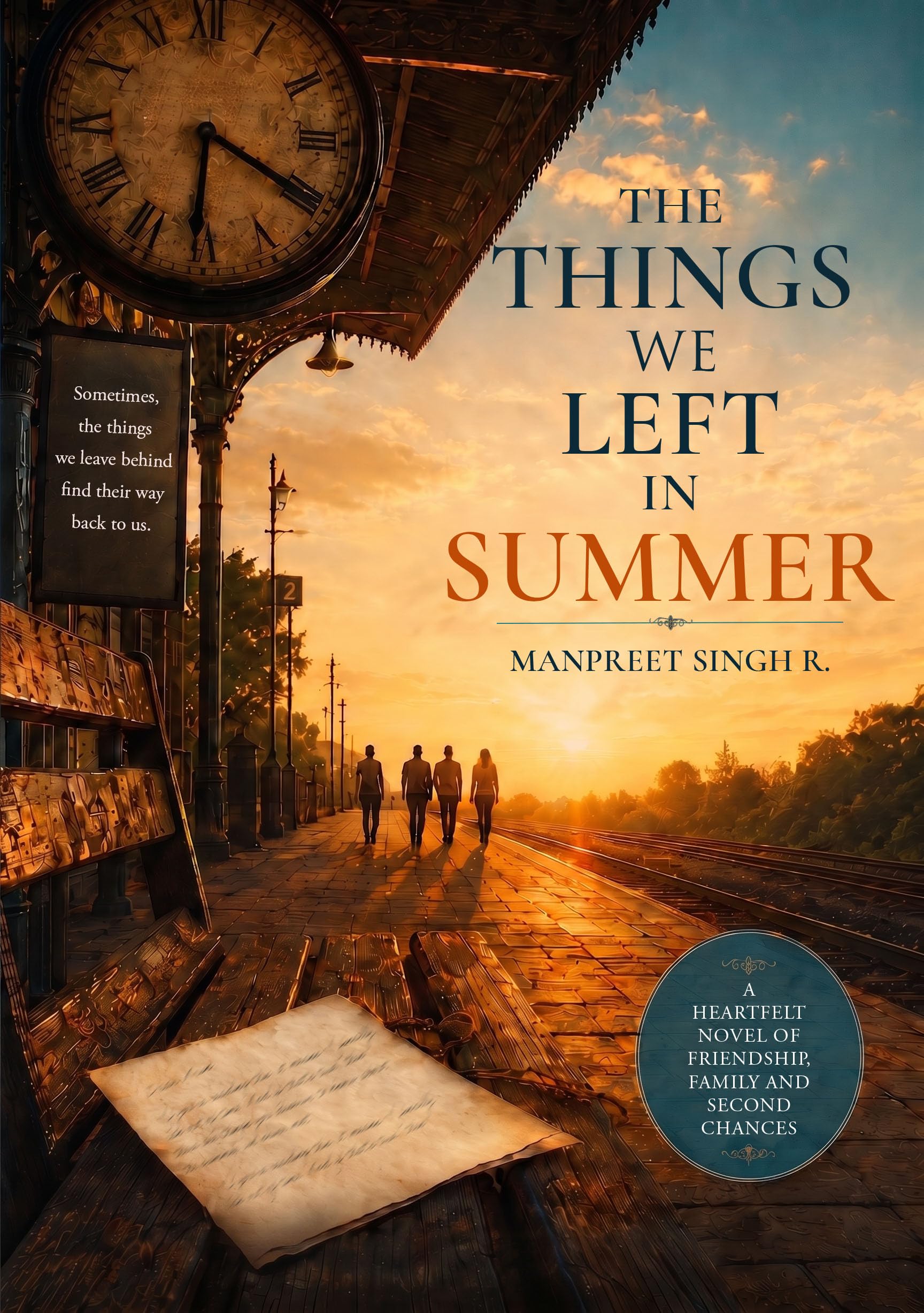Cover of The Things We Left in Summer: A Novel